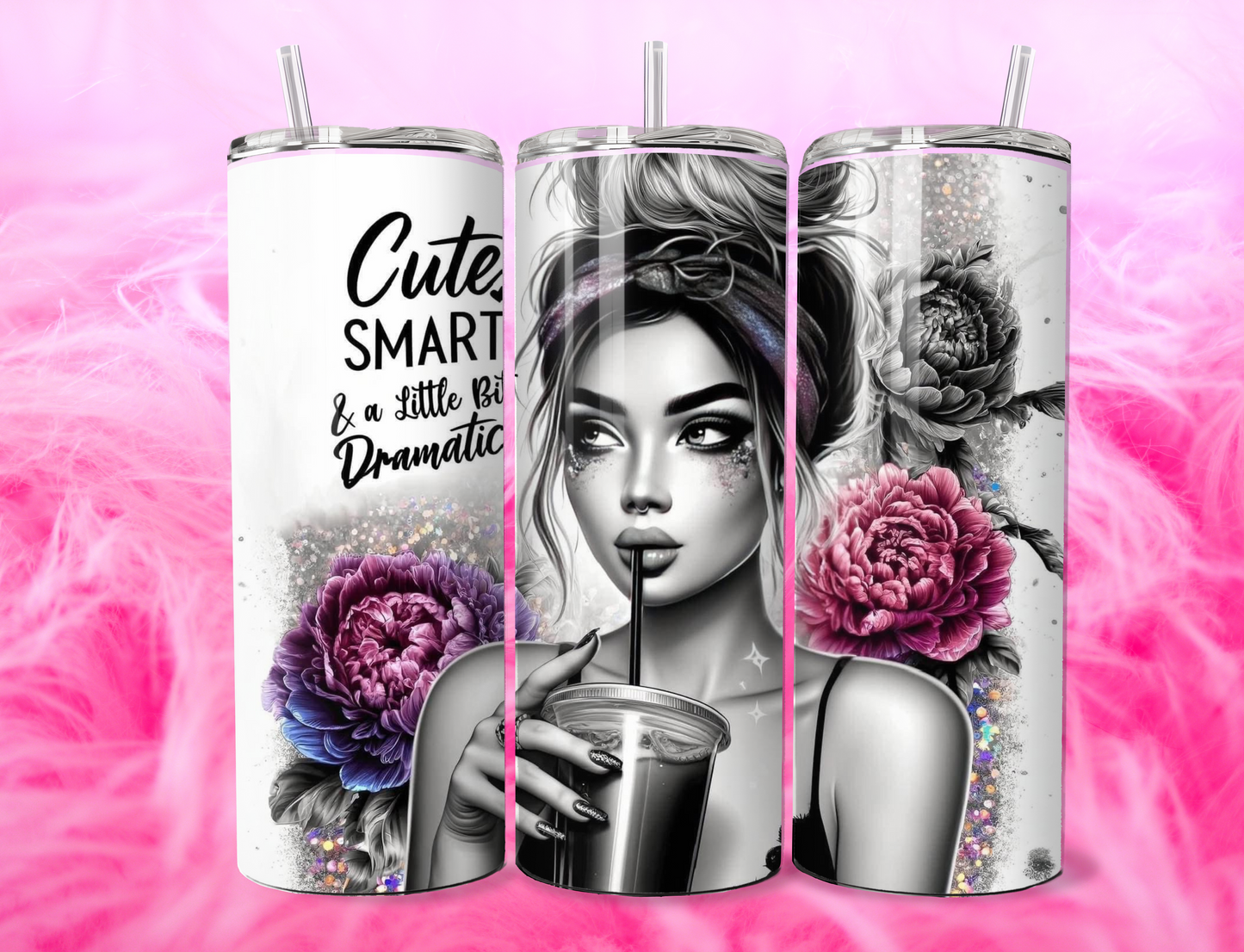CUTE SMART DRAMATIC 20oz Tumbler