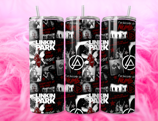 READY TO PRESS 20oz TUMBLER WRAP PRINT LINKIN PARK