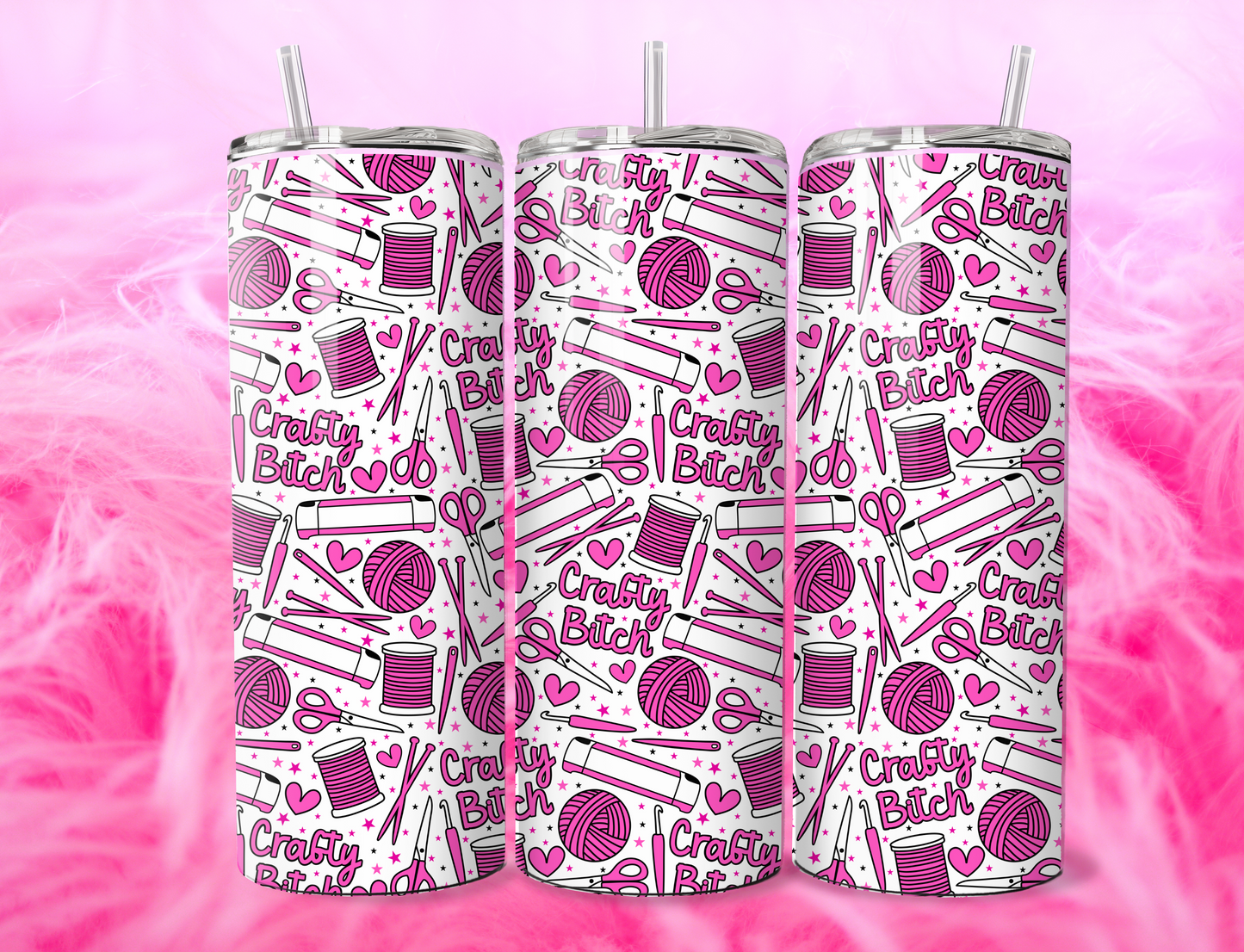 CRAFTY B 20oz Tumbler