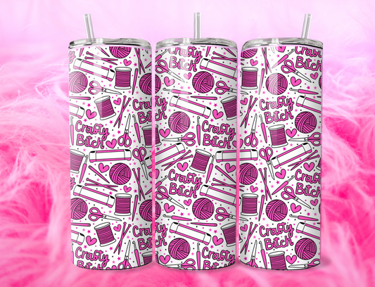 CRAFTY B 20oz Tumbler