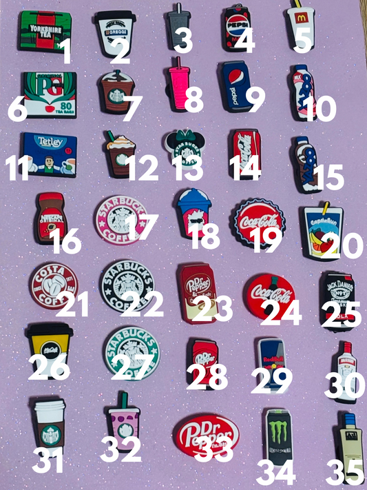Liquids PVC Charms