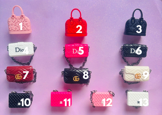 Handbags Metal Charms