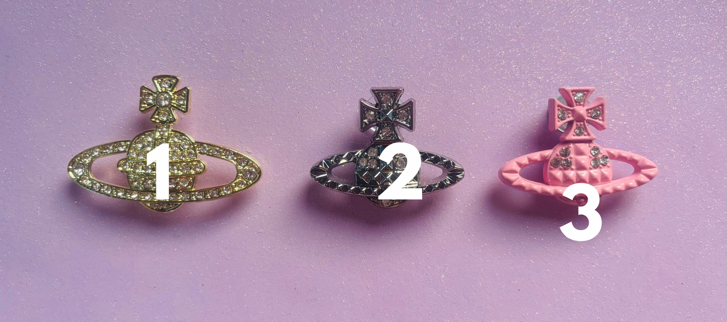 SPACE ORBS Metal Charms
