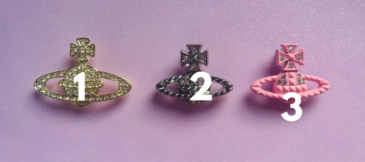 SPACE ORBS Metal Charms