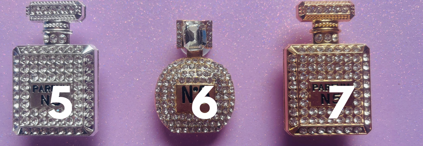 PERFUME BOTTLE Metal Charms