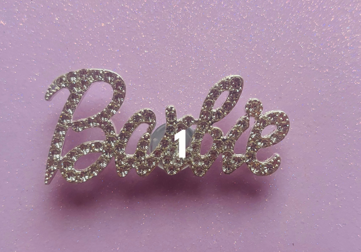 B WORD Metal Charms