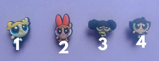 P PUFF GIRLS PVC Charms