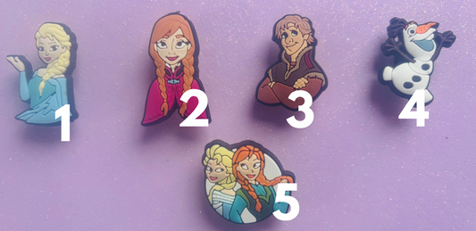FR0Z3N  PVC Charms