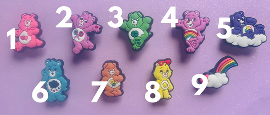 C@R3 B3AR PVC Charms