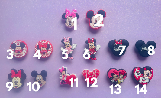 D1SN3Y PVC Charms