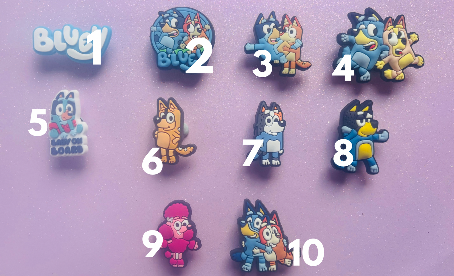 BLU3Y D0G PVC Charms