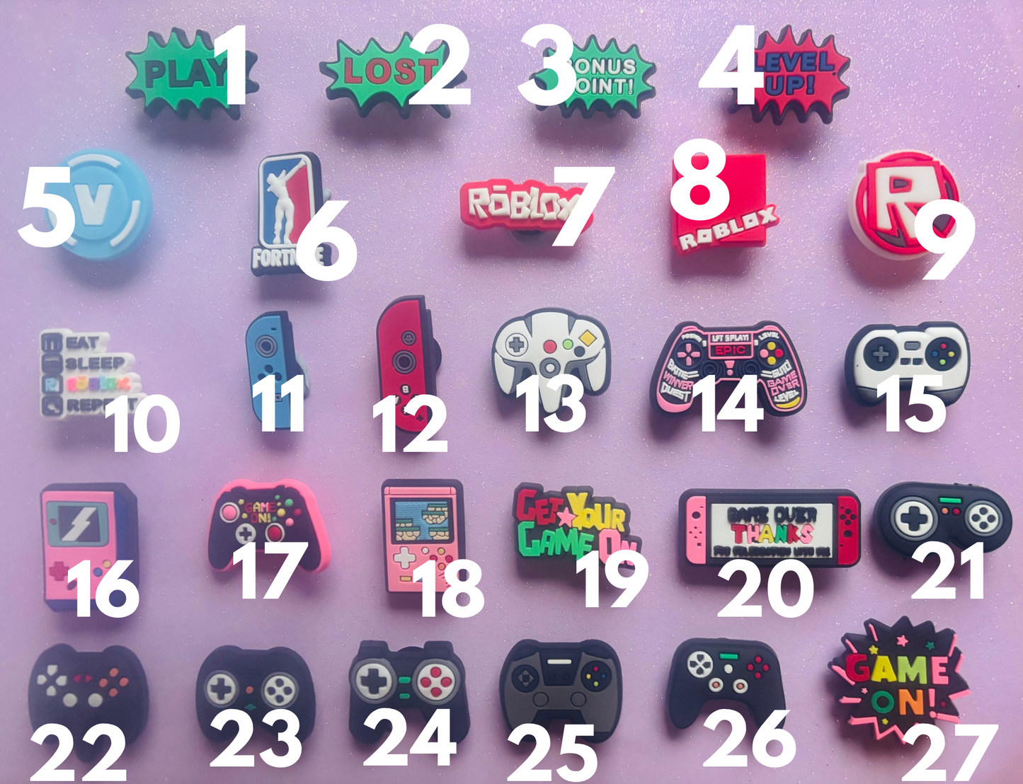 GAMING PVC Charms