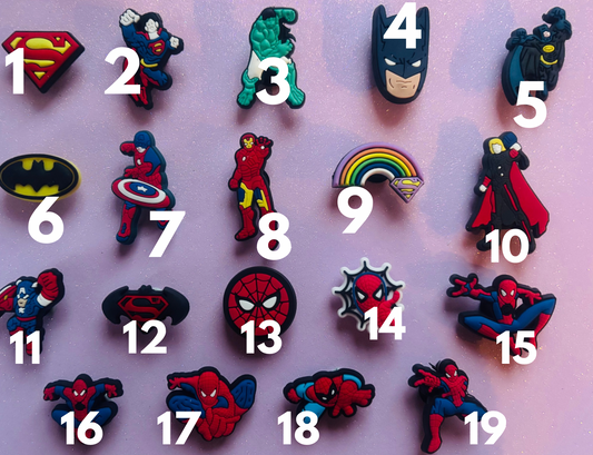 M@RVEL PVC CHARMS
