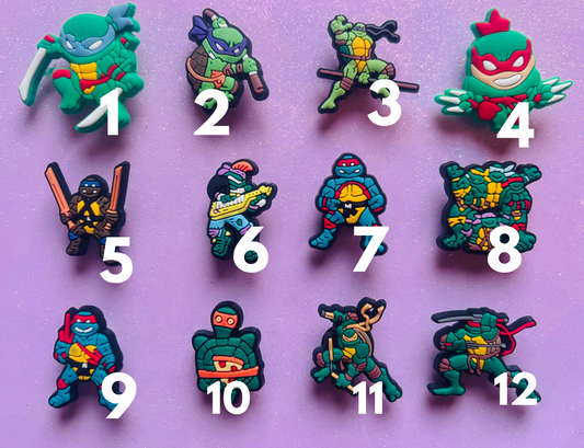 N1NJ@ TURTLES PVC Charms