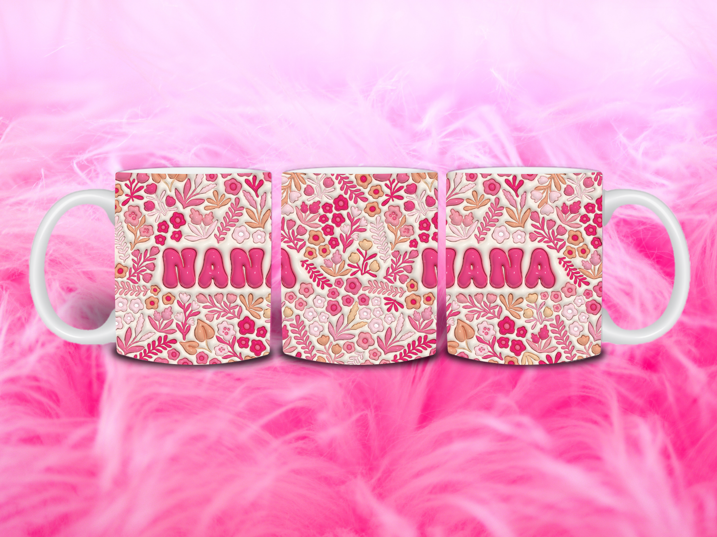 Nana Floral 11oz Mug