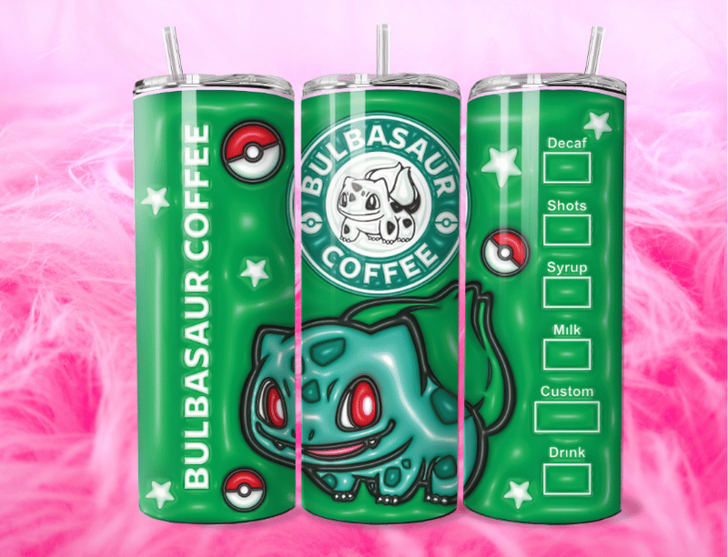 Bulbasaur Coffee 20oz Tumbler