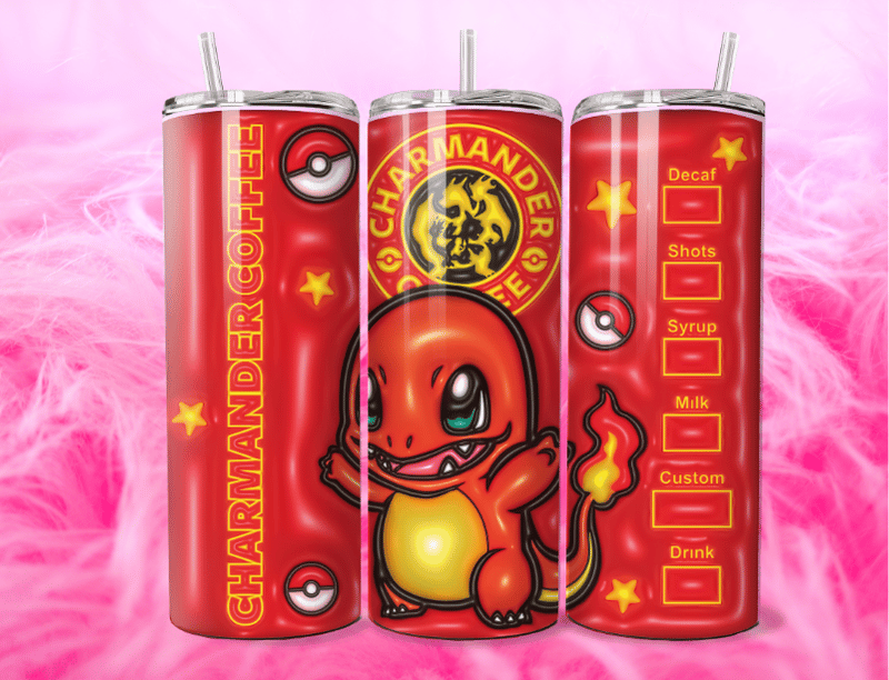 Charmander Coffee 20oz Tumbler