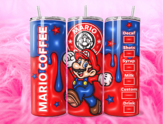 Mari-O Coffee 20oz Tumbler
