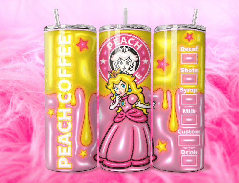Peach Coffee 20oz Tumbler