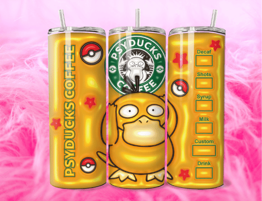 Psyducks Coffee 20oz Tumbler