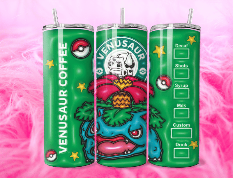 Venusaur Coffee 20oz Tumbler