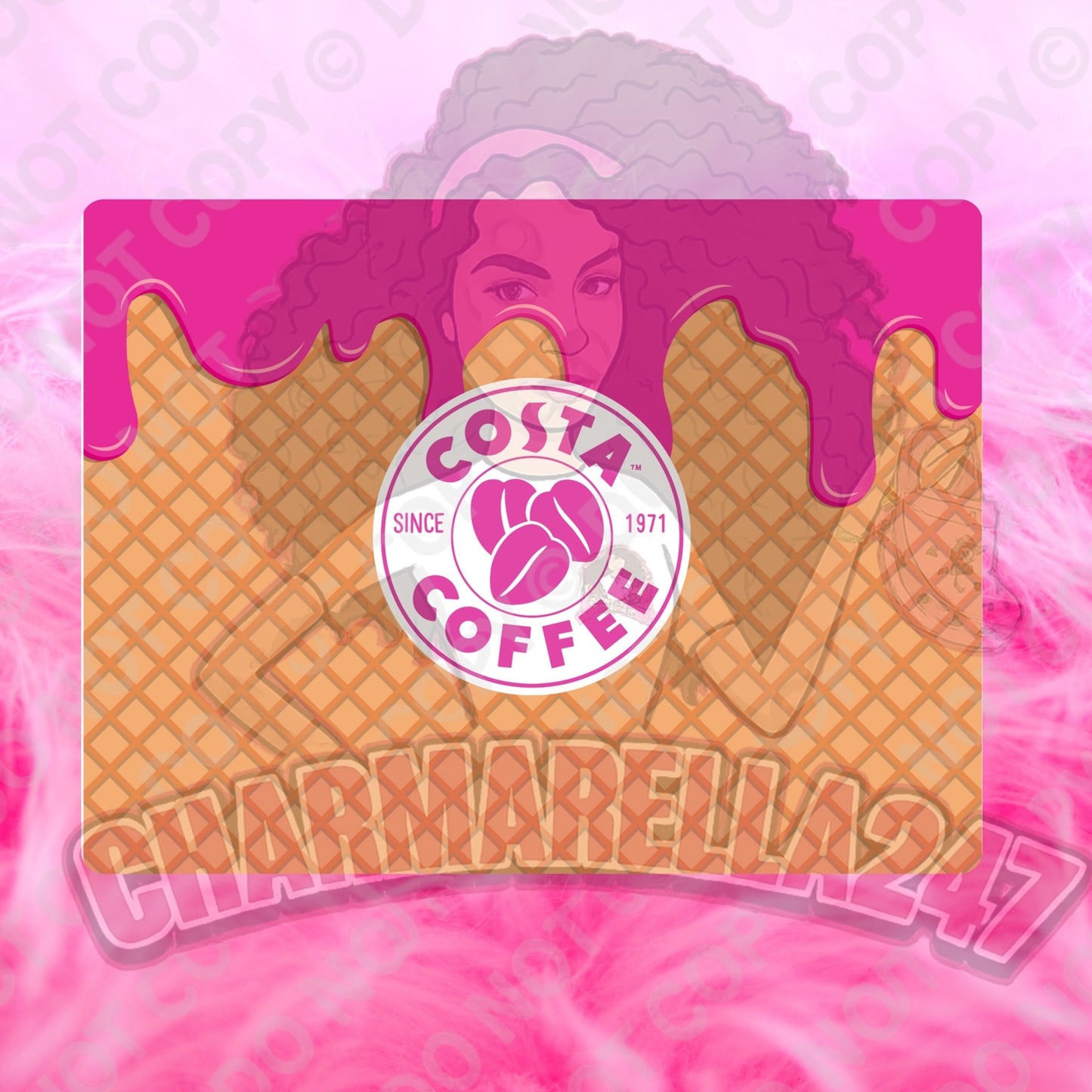 Cos-ta Ice Cream Chopping Board