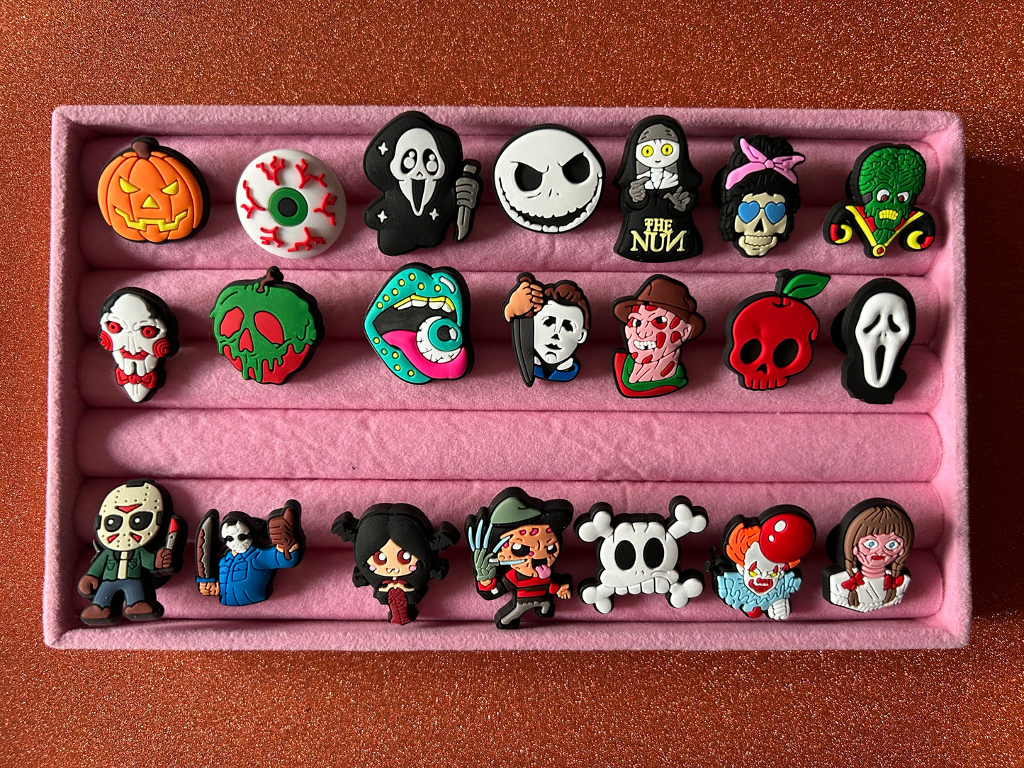 Halloween Inspired PVC Charms
