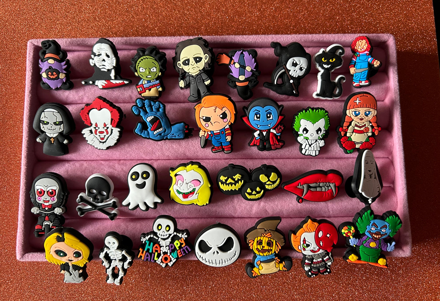 Halloween Inspired PVC Charms