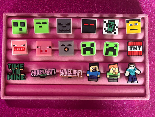 M1N3CRAFT Inspired PVC Charms