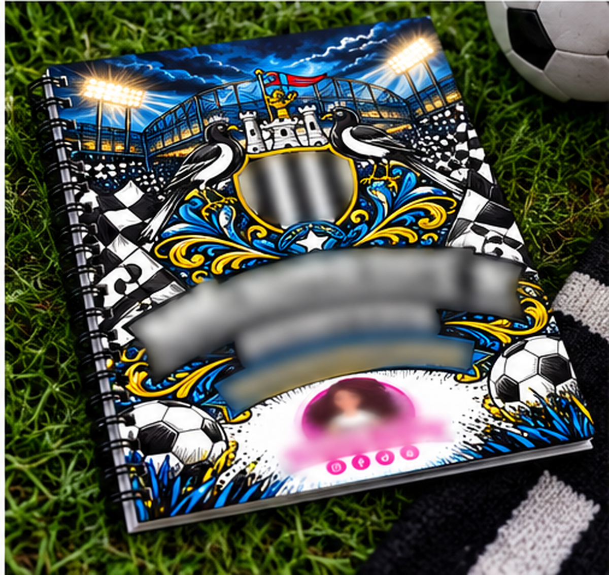 New-Castle A4 Colouring Book