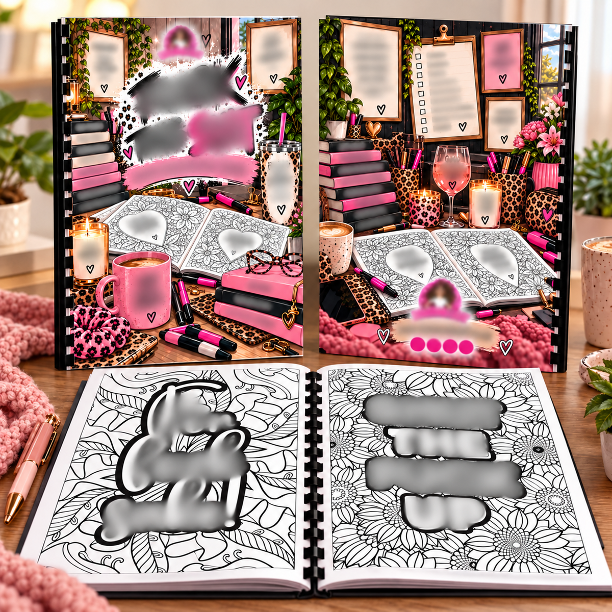 Adult Sweary A4 Colouring Book