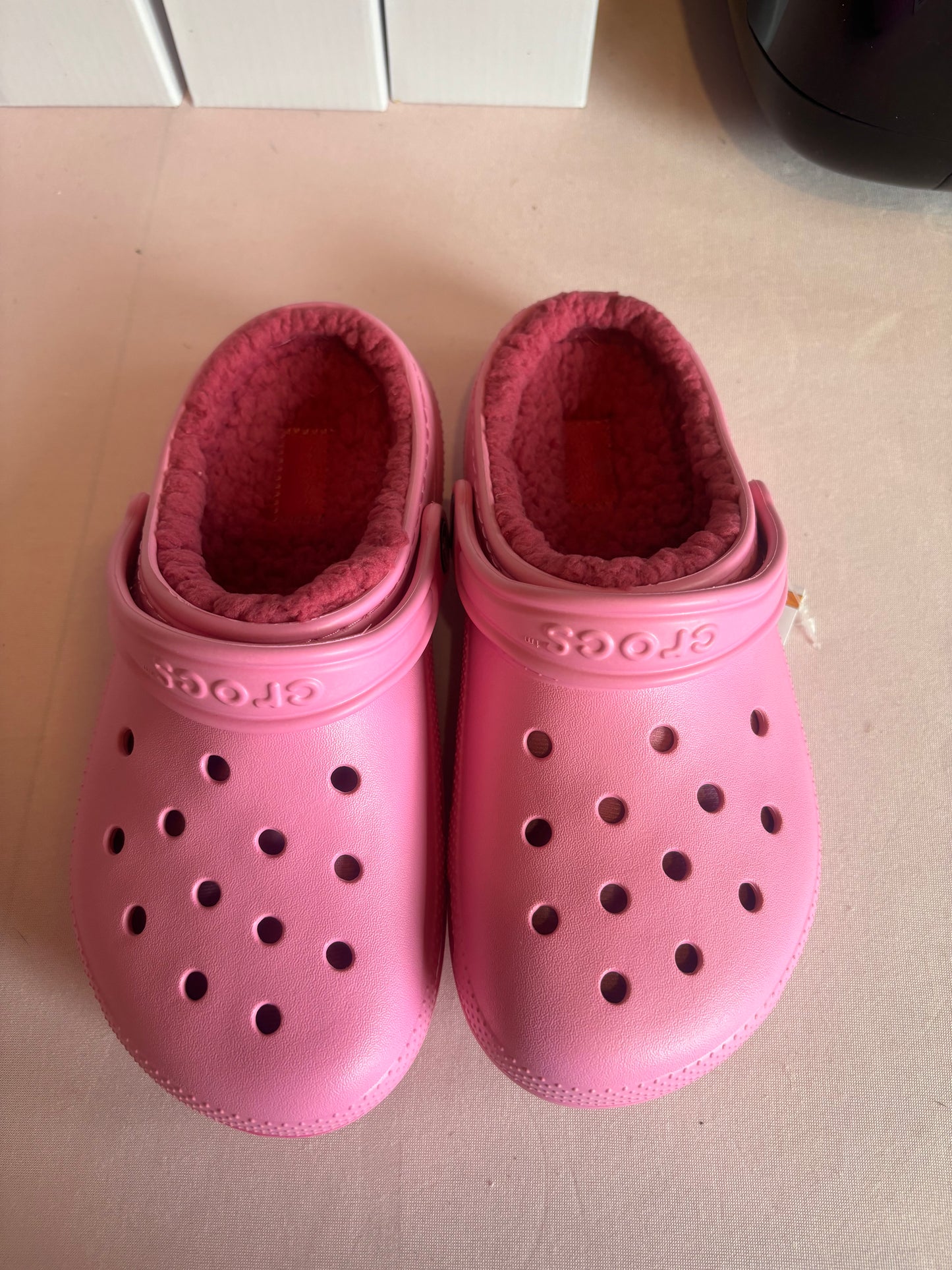 Childrens Lined Crocs
