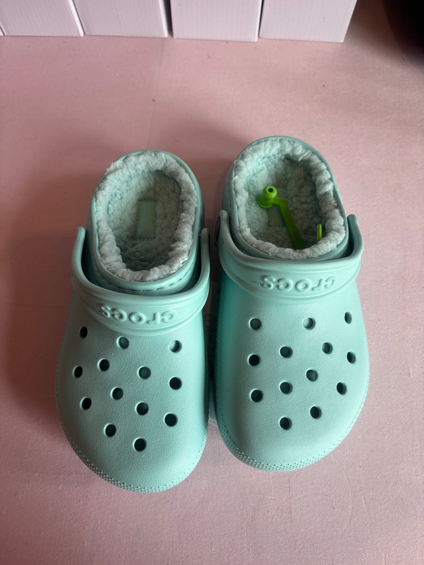 Childrens Lined Crocs