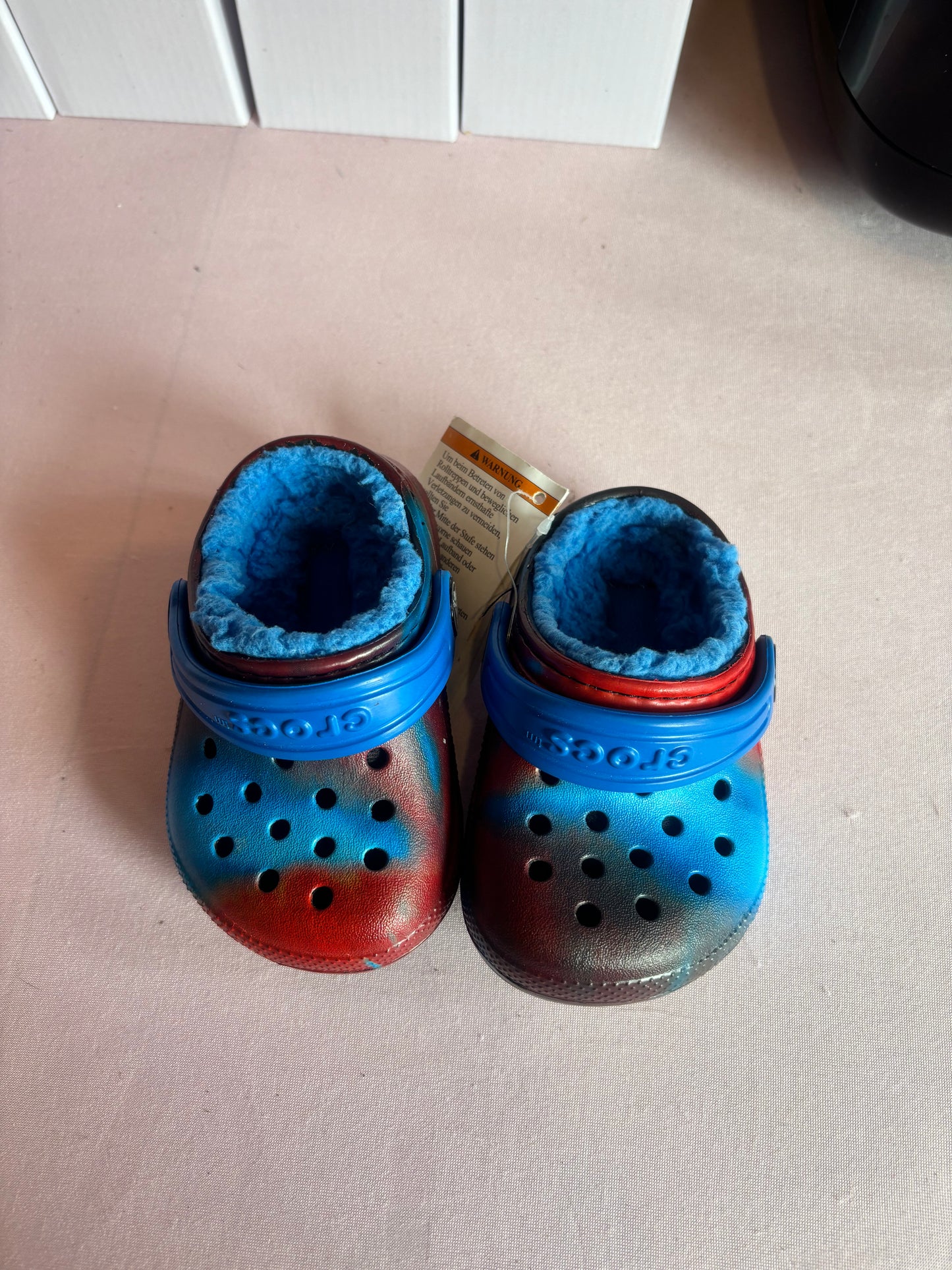 Childrens Lined Crocs