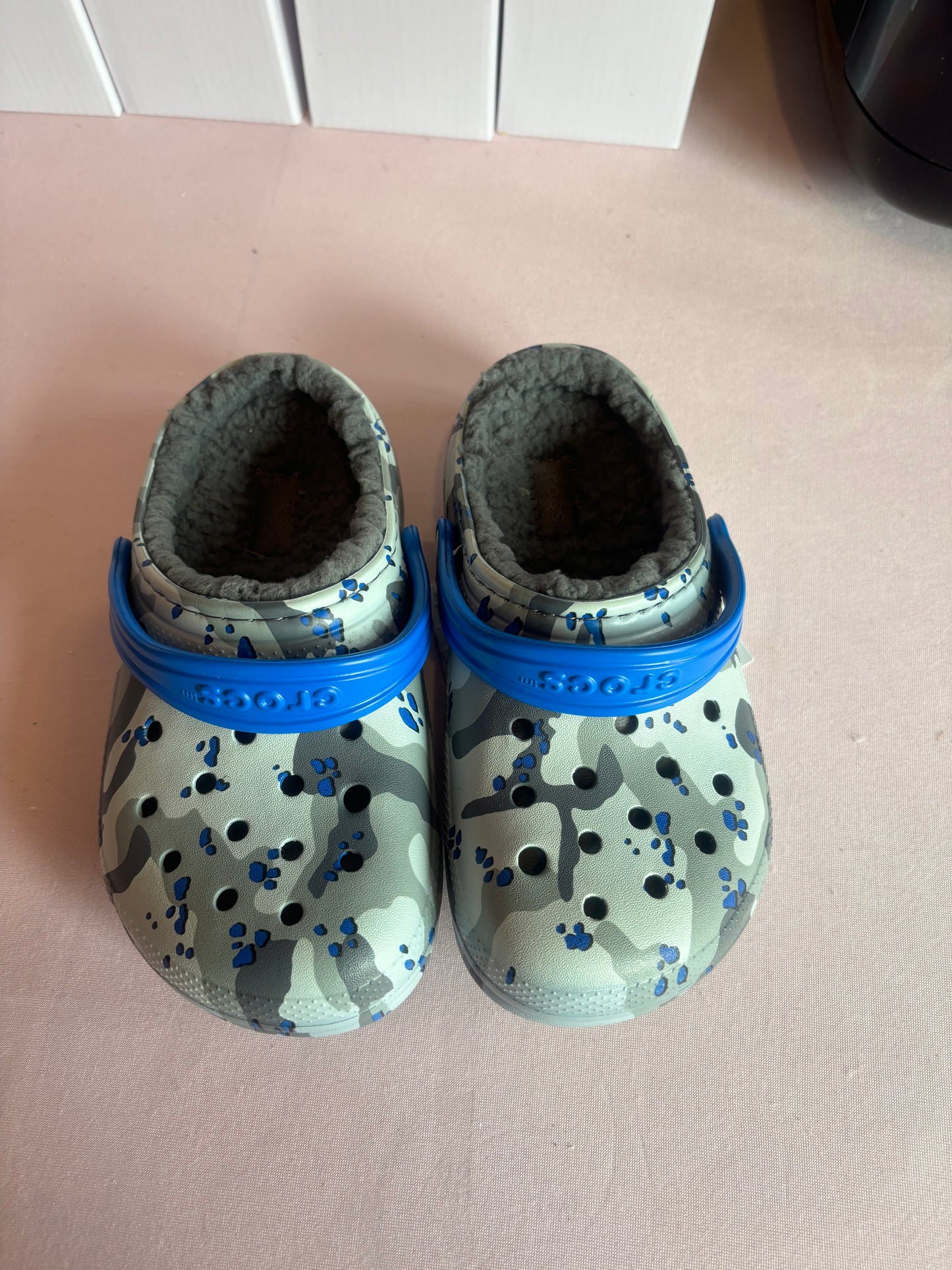 Childrens Lined Crocs