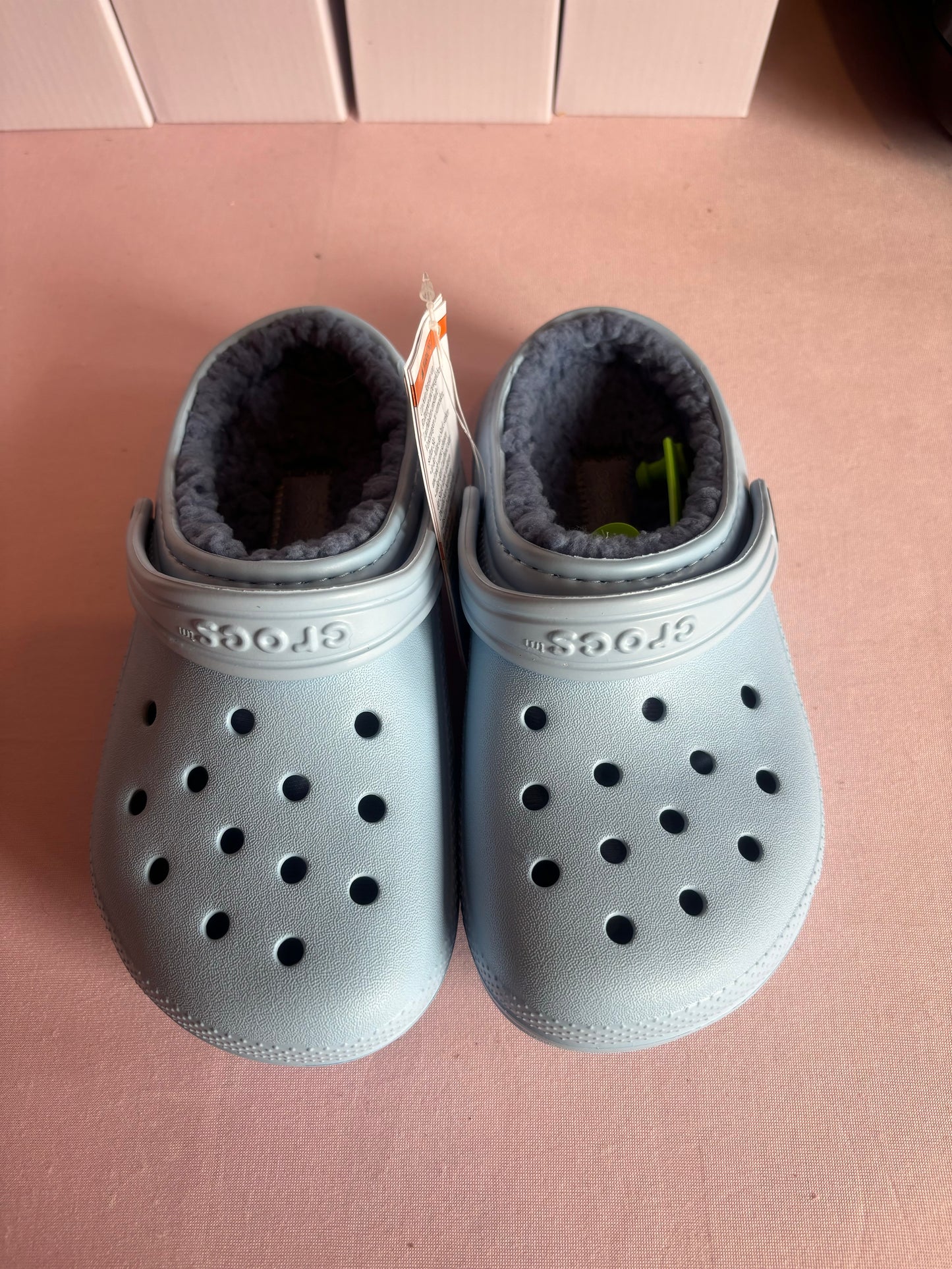 Childrens Lined Crocs