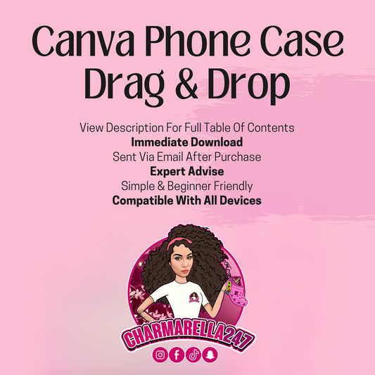 Canva Phone Case Drag & Drop