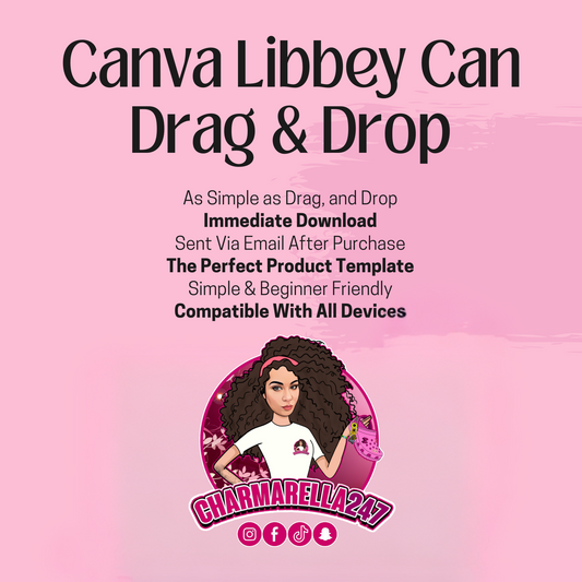 Canva Libbey can Drag & Drop